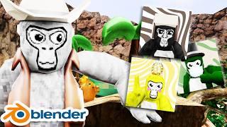 Easiest Way to Make Gorilla Tag Blender Profile Pictures!