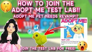 I Joined The Adopt Me Test Lab For The First Time!How To Play The Test Lab In Adopt Me!🫣 #adoptme