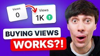 I Bought FAKE Youtube Views in 2023 (Experiment)