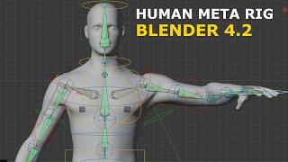 Tutorial: Human Meta Rig | NEW Blender 4.2 Build