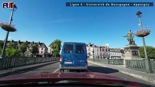 Auxerre - Nouvelle ligne 5 - Université de Bourgogne - Appoigny