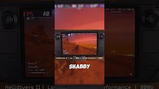 Testing Helldivers II on the OLED Steam Deck: Lowest Settings Performance Review