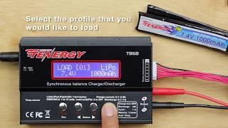 How To Charge Series: Basic charging, Saving & loading Profiles on the TB6B