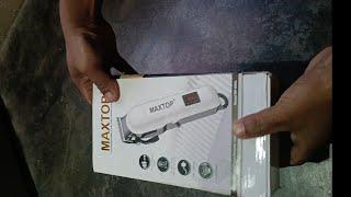 Unboxing of hair trimmer Maxtop || #hair #trimmer #unboxing