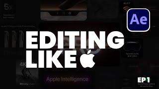 How to Animate Like Apple || Episode 1 || After Effects tutorial