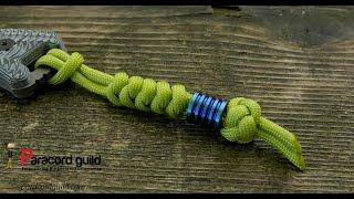 Basic paracord knife lanyard