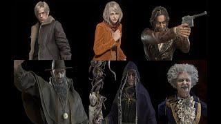 Resident Evil 4 Remake - All Characters and Monsters Models 4K