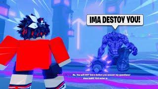 I DEFEATED NEW UPDATE OGRE BOSS in Roblox Blade Ball