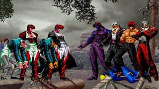 [KOF Mugen] Orochi Iori Team vs Rugal Bernstein Team