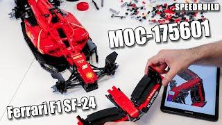 Ferrari F1 SF-24 from Letbricks.com - Speedbuild | designed by Lukas2020 | LEGO MOC Creators