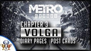 Metro Exodus - Chapter 3 Volga - Diary Pages & Postcard Locations (Collectibles Guide)