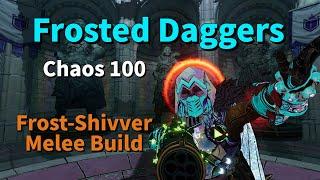 BEST MELEE BUILD | DESTROY CHAOS 100 BOSSES | Frosted Daggers | Frost-Shivver | + Save file