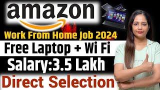 Amazon Work From Home Job | Amazon Recruitment 2024 | Amazon Jobs 2024 | Govt Jobs Oct 2024