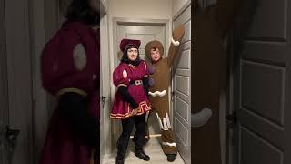 lord farquaad and gingy halloween costume  #shorts