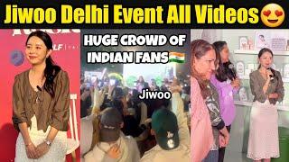 Jiwoo Delhi Event All Videos  BTS Jhope Sister Jiwoo Delhi Kosmos Event Live Videos 