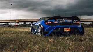 SWANRIVERRACING'S PARIS BLUE MCLAREN 720S SPYDER | VIVID RACING CARBON KIT | 4K |