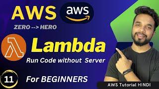 AWS Lambda Tutorial for Beginners | Create Your First Lambda Function [HINDI]