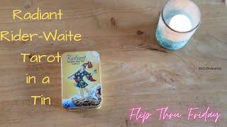 Radiant Rider-Waite Tarot in a Tin || Flip Thru Friday