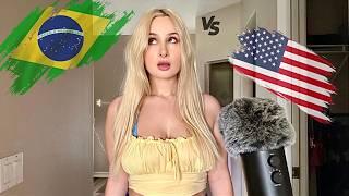 Portuguese VS English Words ASMR