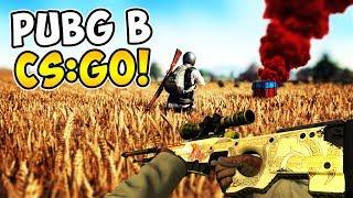 PUBG В CS:GO! РЕЖИМ КОРОЛЕВСКАЯ БИТВА В КС ГО! PLAYERUNKNOWN'S BATTLEGROUNDS В CS:GO! ПАБГ В КС ГО!