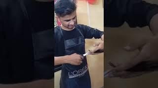 99 rs any haircut.... Sara makeup studio... Asra khan 7827406462