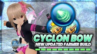 NEW UPDATED Cyclon Bow Farming LUK Build Lv 290 (Natural MP Regen) - Toram Online