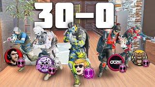 THE FIRST 30-0 IN SIEGE X RANKED