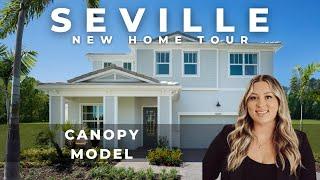 PORT ST. LUCIE, FL - New Home Tour in Tradition Seville’s Canopy Model by Mattamy Homes