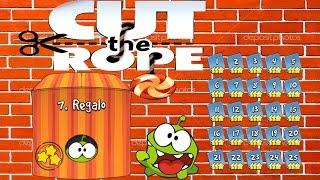 Cut The Rope 1, Season2 (7 Gift Box-Caja Regalo 1-25) 3 Stars- JhoSeSaRo