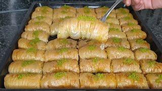 TRAY TRAY THE RECIPE OF BURMA BAKLAVA I ORDERED HOW TO MAKE BURMA BAKLAVA /ANTEP WRAP BAKLAVA