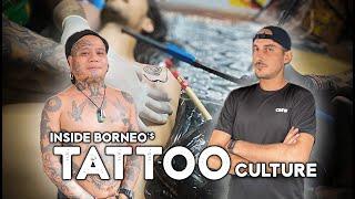 IBAN TATTOOS IN BORNEO | Traditional Hand Tapping