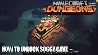 Minecraft Dungeons - How to Unlock Soggy Cave Level [Nintendo Switch]