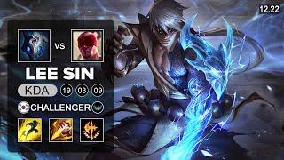 Lee Sin vs Kindred Jungle - KR Challenger - Patch 12.22 Season 12