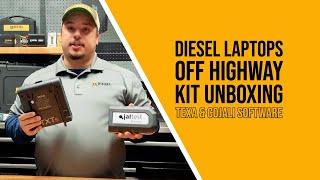 Diesel Laptops Off Highway Kit Unboxing | TEXA & Cojali Software Options