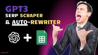 Automatic GPT3 SERP Scraper & Auto SEO ReWriter - FREE workflow