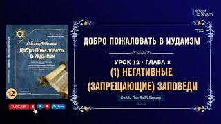 𝟏𝟐. (1) Негативные (Запрещающие) Заповеди | Рабби Лев Лэйб Лернер