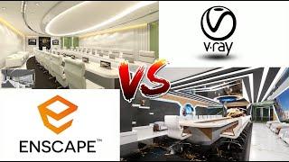 Vray  VS Enscape  Render