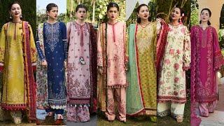 Hssain Rehar New SS Lawn Collection 2024 Unboxing Full Collection