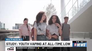 New study states teen vape use has gone down