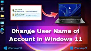 How to change username in windows 11 | Laptop me username kaise change kare | Step by step