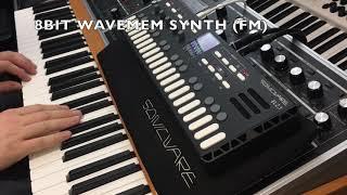 Sonicware ELZ1 - 10 Patches Played Live via External Keyboard [No Talking]