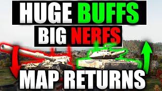 NERF NOT NEEDED + HUGE BUFFS! World of Tanks Console NEWS