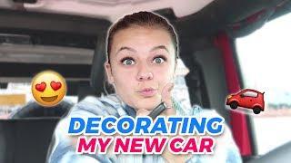 DECORATING MY CAR || KESLEY JADE LEROY
