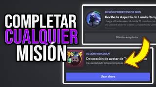 ¡ASÍ PUEDES COMPLETAR CUALQUIER MISIÓN DE DISCORD!