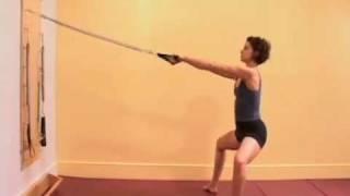 Ellie Herman Demonstrates Pilates Squat Variations with the Roll Back Bar