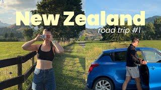 New Zealand travel vlog ️ | the start of our 3 week road trip adventure