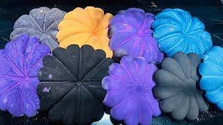 Variety Color Pumpkin Dyed Chalk ASMR Crush | Oddly Satisfying ASMR