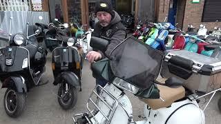 SLUK | London to Australia by Vespa PX; scooter prep