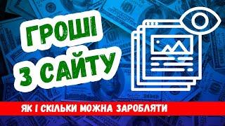 Заробіток в Інтернеті на ВЛАСНОМУ Сайті | Скільки Можна Заробити на Своєму Сайті?