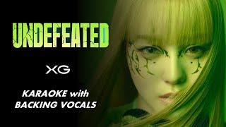 XG & VALORANT- UNDEFEATED - KARAOKE WITH BACKING VOCALS